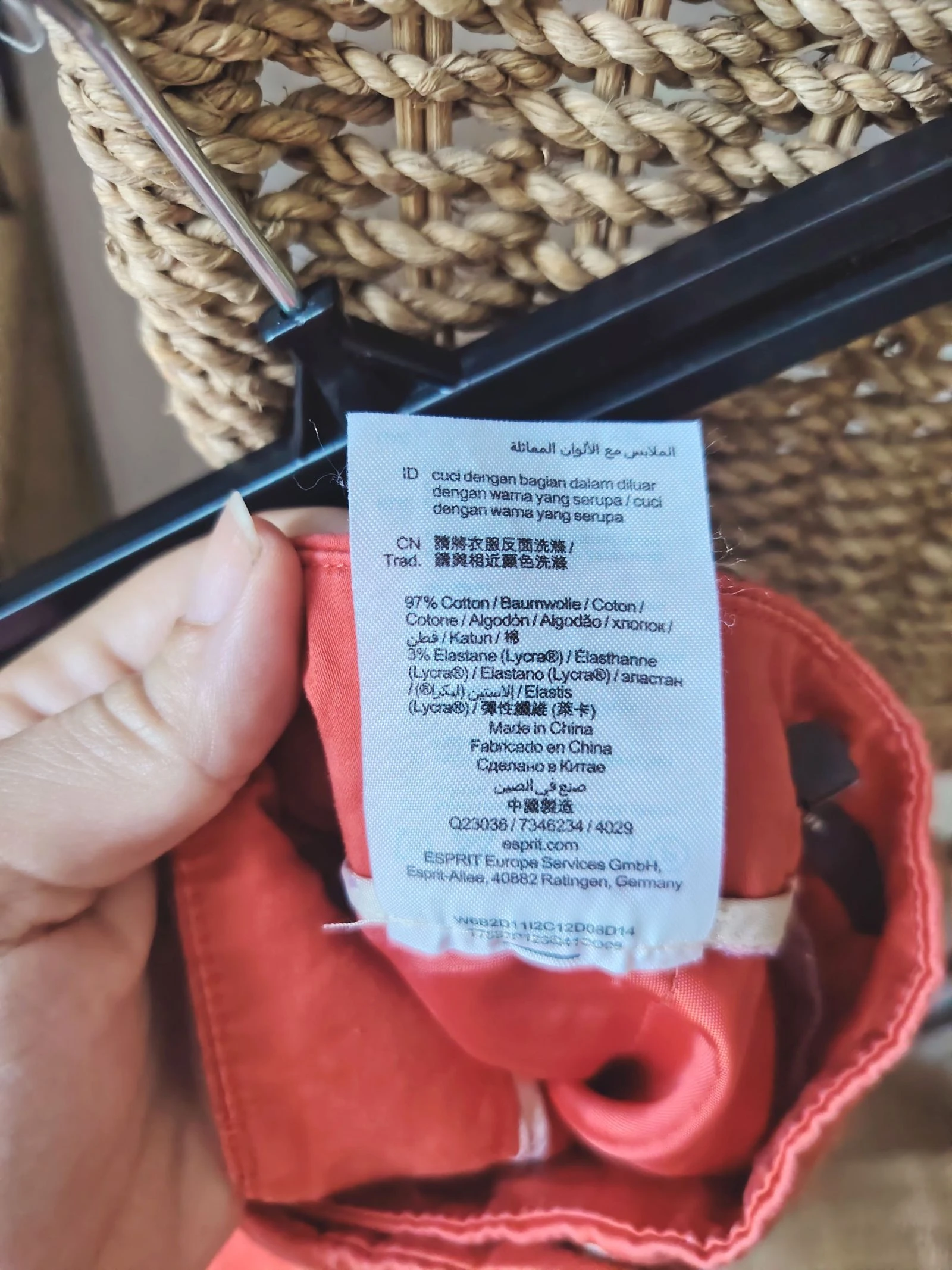 Lichte rode jeans 36 Esprit – photo 8